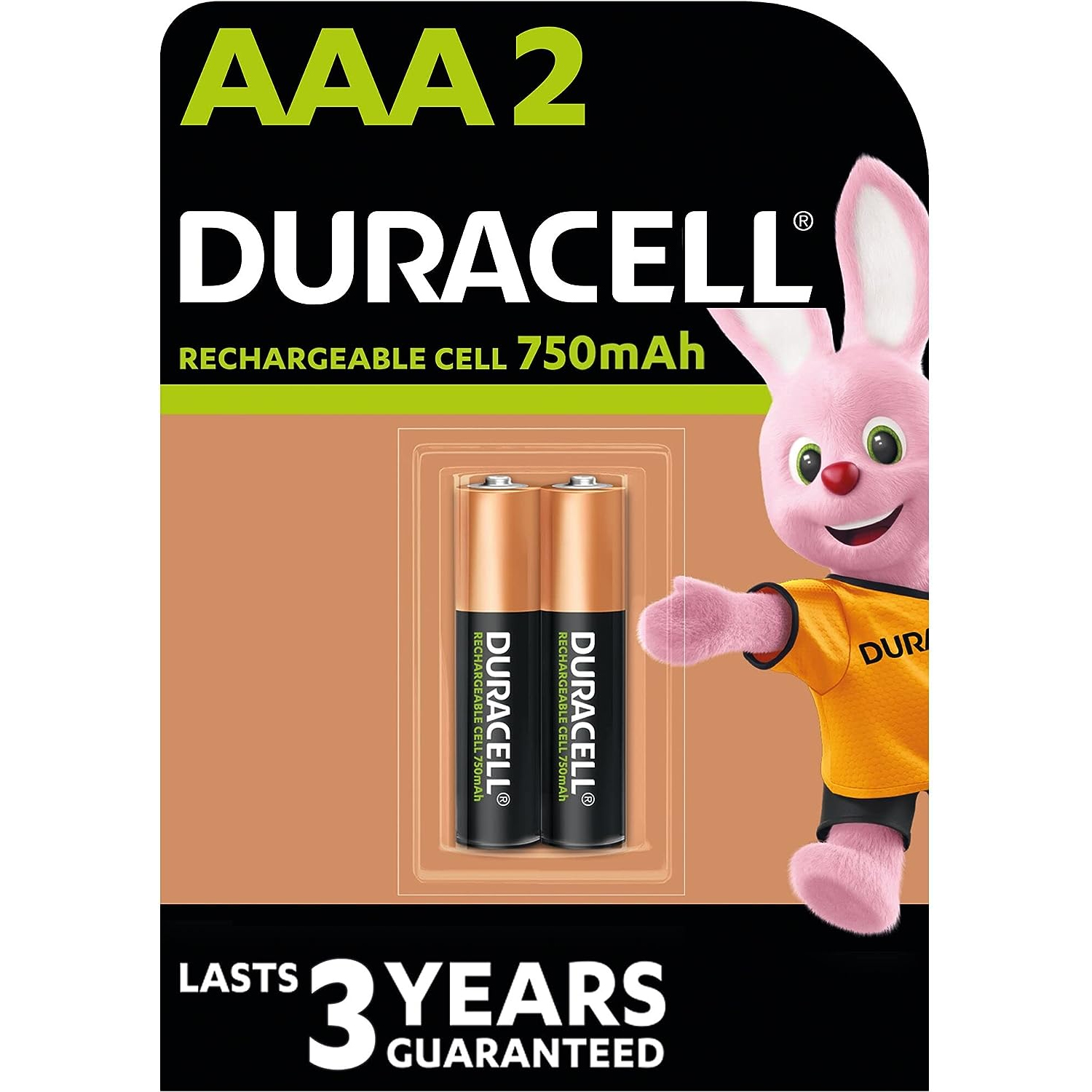 BATTERIE DURACELL MINISTILO RICARICABILI AAA Ni-MH 1,2v 750mAh HR03 / DC2400 CONF. 2PZ