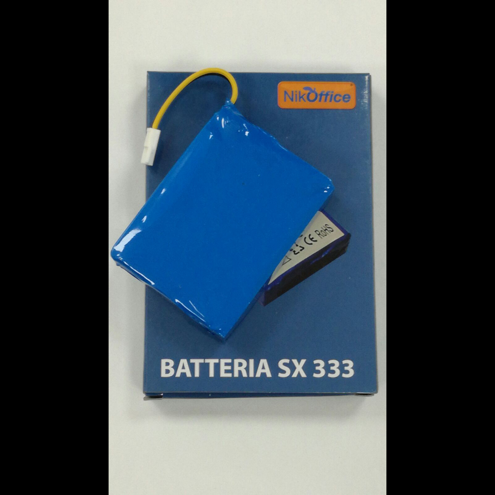 BATTERIA RICARICABILE PER RILEVATORE VERIFICA BANCONOTE FALSE SX333 / EC350 NIKOFFICE