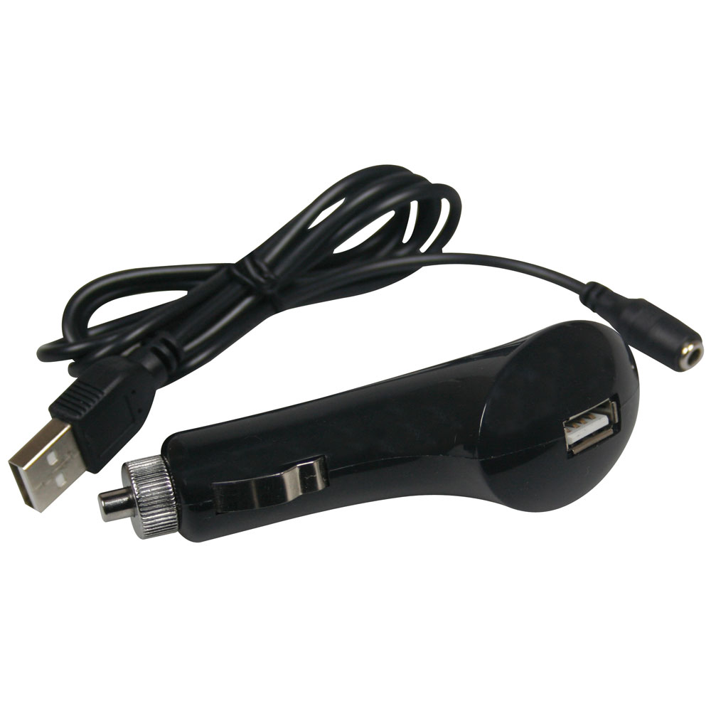 CARICATORE USB MEDIACOM M-DCTABC UNIVERSALE DA AUTO - 1 Connettore USB 12-24V 2.1A - 3 adattatori Micro USB, Jack 0.75, Apple™ lightning 8 pin - per TABLET, SMARTPHONE, IPOD, MP4