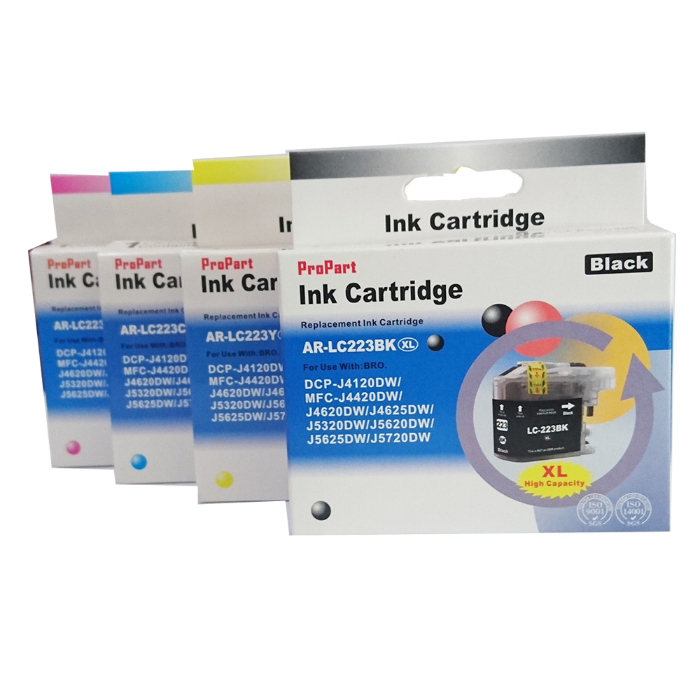 CARTUCCIA BROTHER COMPATIBILE LC223BK XL NERO 20ml PER MFC-J5620DW J4620DW J4625DW J5625DW J4420DW