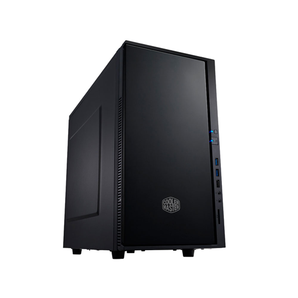 CASE COOLER MASTER SILENCIO 352 USB 3.0 x 2, USB 2.0 x 1 and SD card reader COLORE MATTE NO ALIMENTATORE SIL-352M-KKN1