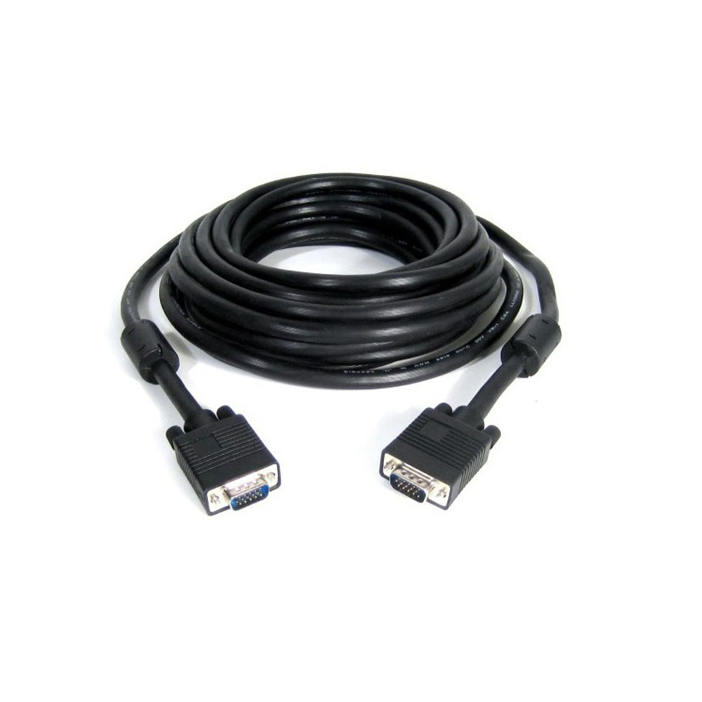 CAVO TECNO VGA M/M HD15M/HD15M 20MT CON FERRITE