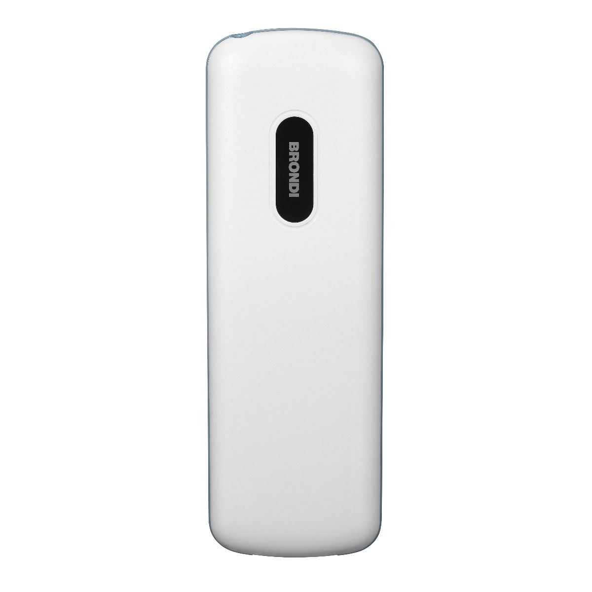 TELFONO CELLULARE BRONDI AMICO HOME PER ANZIANI DUAL-SIM GSM QUADRI BAND DISPLAY 1.77" COLORE BIANCO/GRIGIO