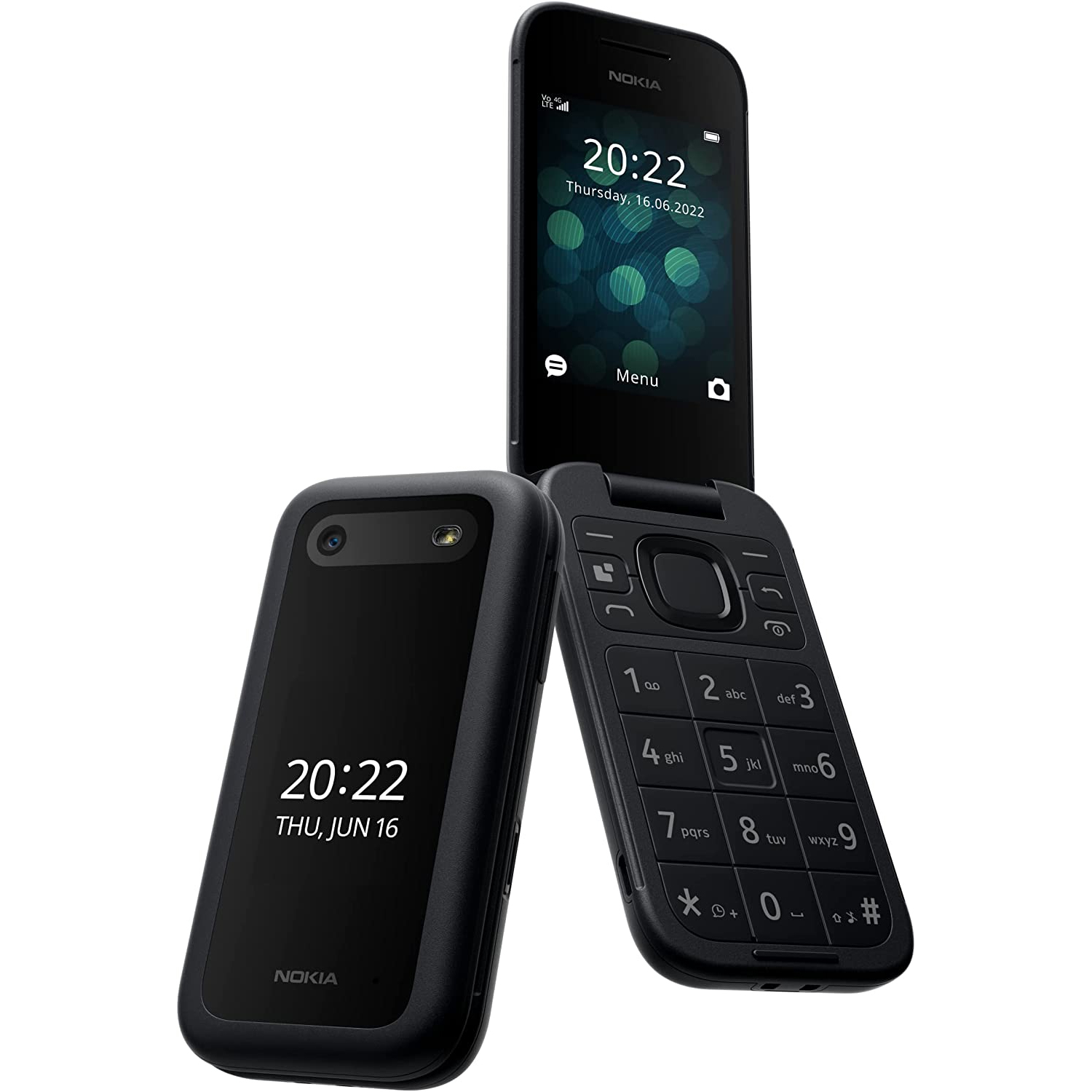 CELLULARE NOKIA 2660 FLIP BLACK (ACIBNF) Dual-SIM ITA