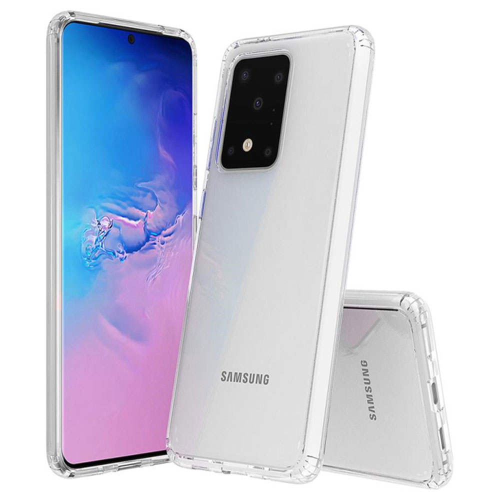 DEVIA CUSTODIA COVER TPU ALTA PROTEZIONE TRASPARENTE PER TELEFONO CELLULARE SAMSUNG GALAXY S20 (SM-G980F)