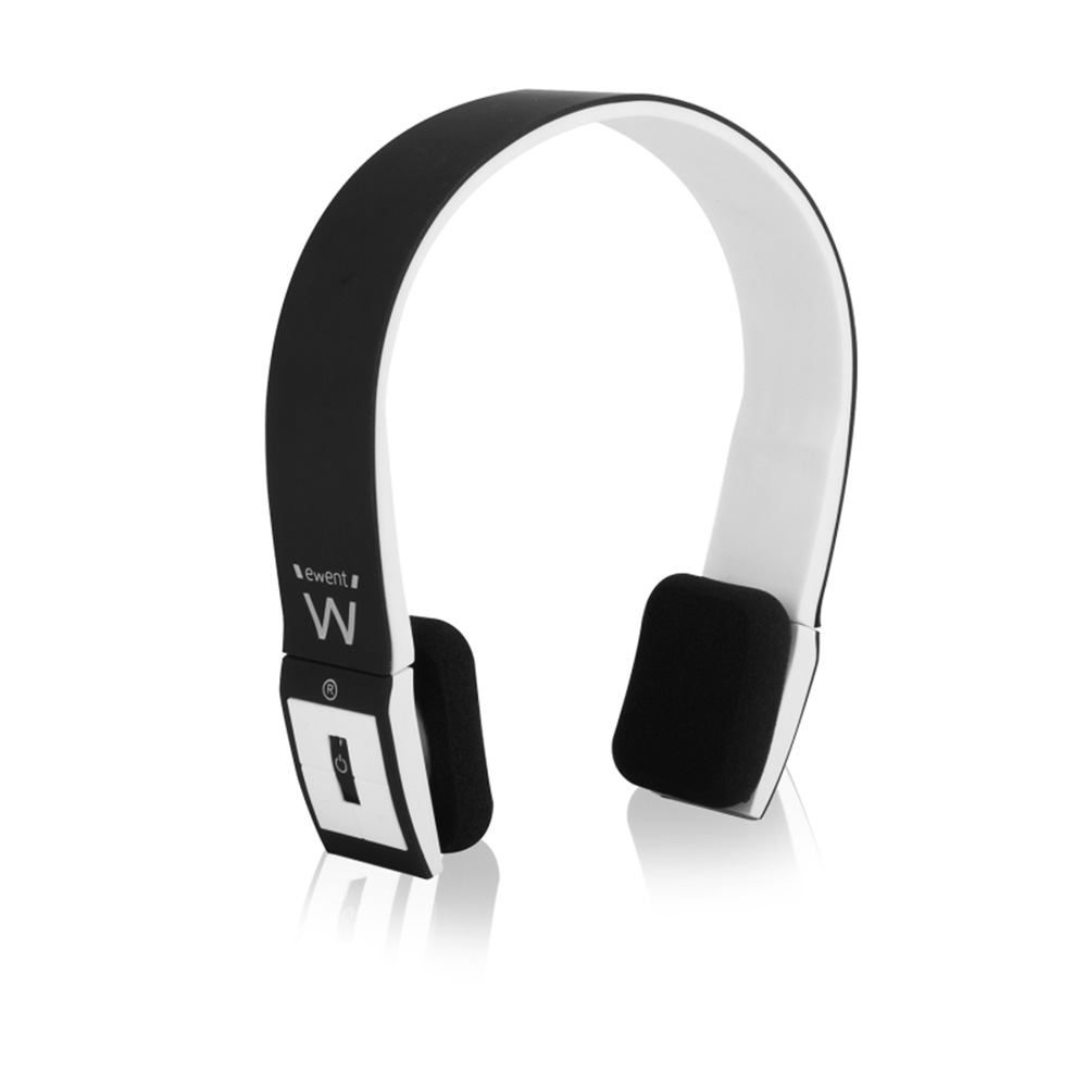 CUFFIA EWENT GLAMOUR BLUETOOTH CON MICROFONO EW3590 STEREO COLORE NERO
