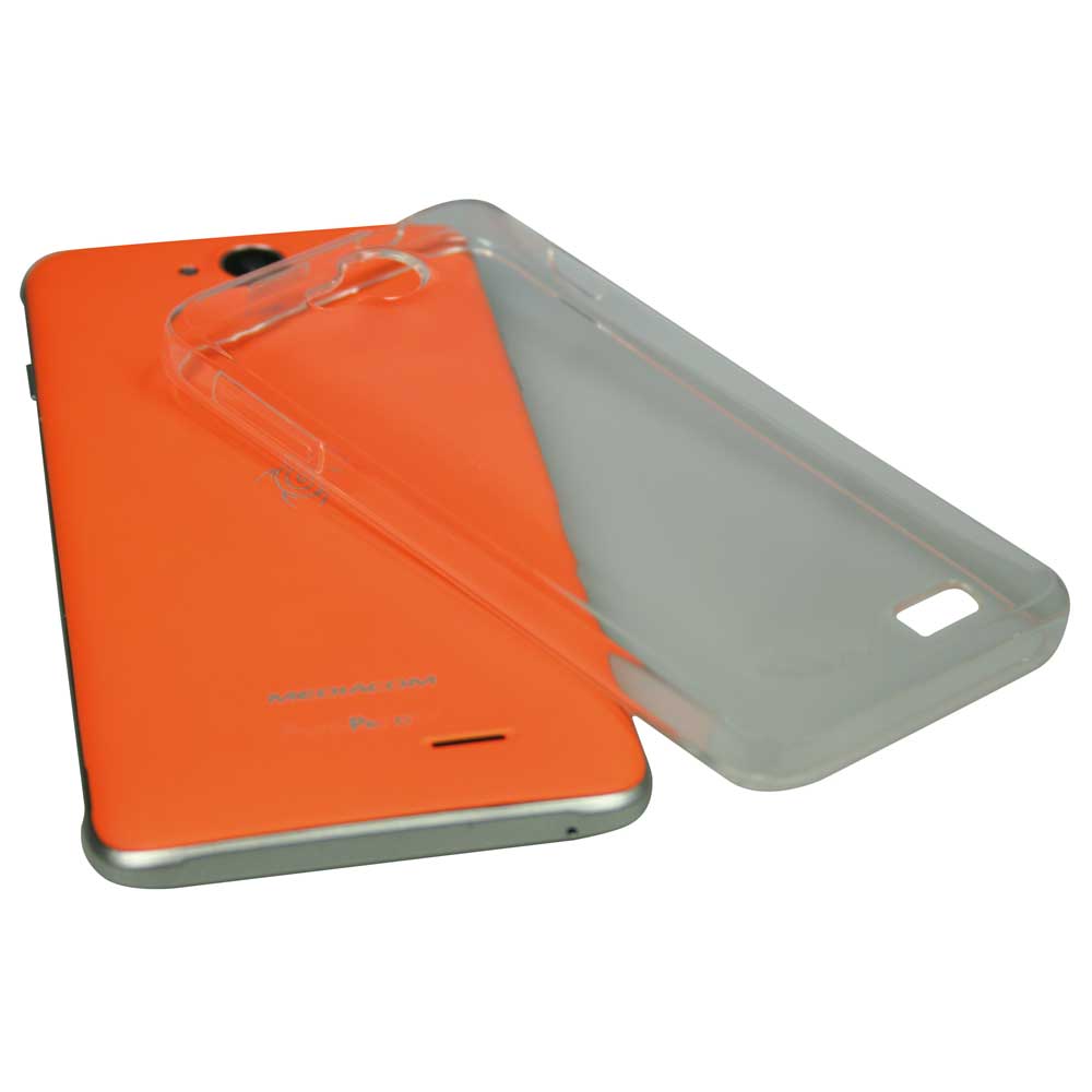 MEDIACOM BACK CASE M-G510SC IN SILICONE TRASPARENTE COLORATE PER PHONEPAD DUO G510