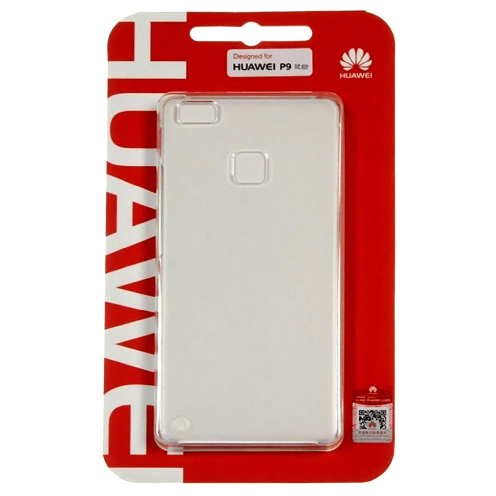 HUAWEI CUSTODIA ORIGINALE PC COVER TRASPARENTE PER TELEFONO CELLULARE P9 LITE