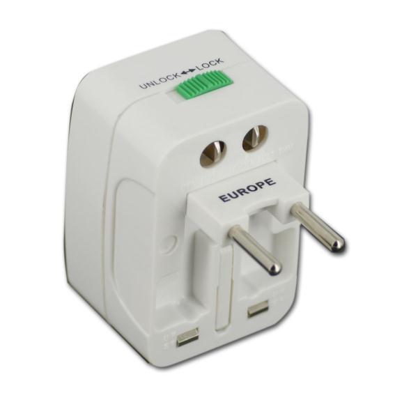 ADATTATORE SPINA MULTI-NATION UNIVERSALE NILOX NX-TA110 PLUG PW-160F