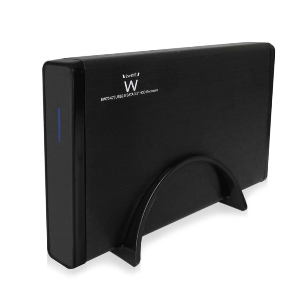 BOX ESTERNO EWENT IN ALLUMINIO PER HARD DISK 3.5" SATA e IDE INTERFACCIA USB 2.0 EW7047