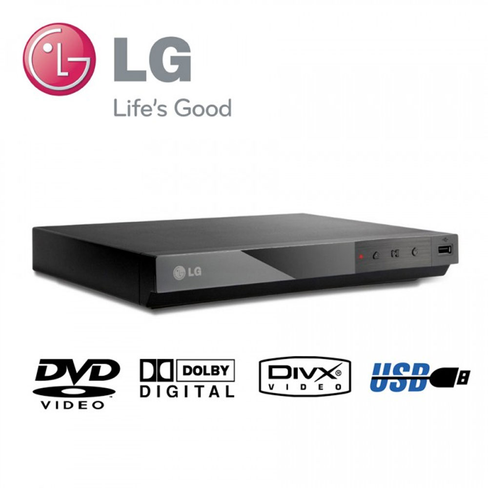 LETTORE LG DP132 DVD/DivX/MP3 DA TAVOLO + PORTA USB