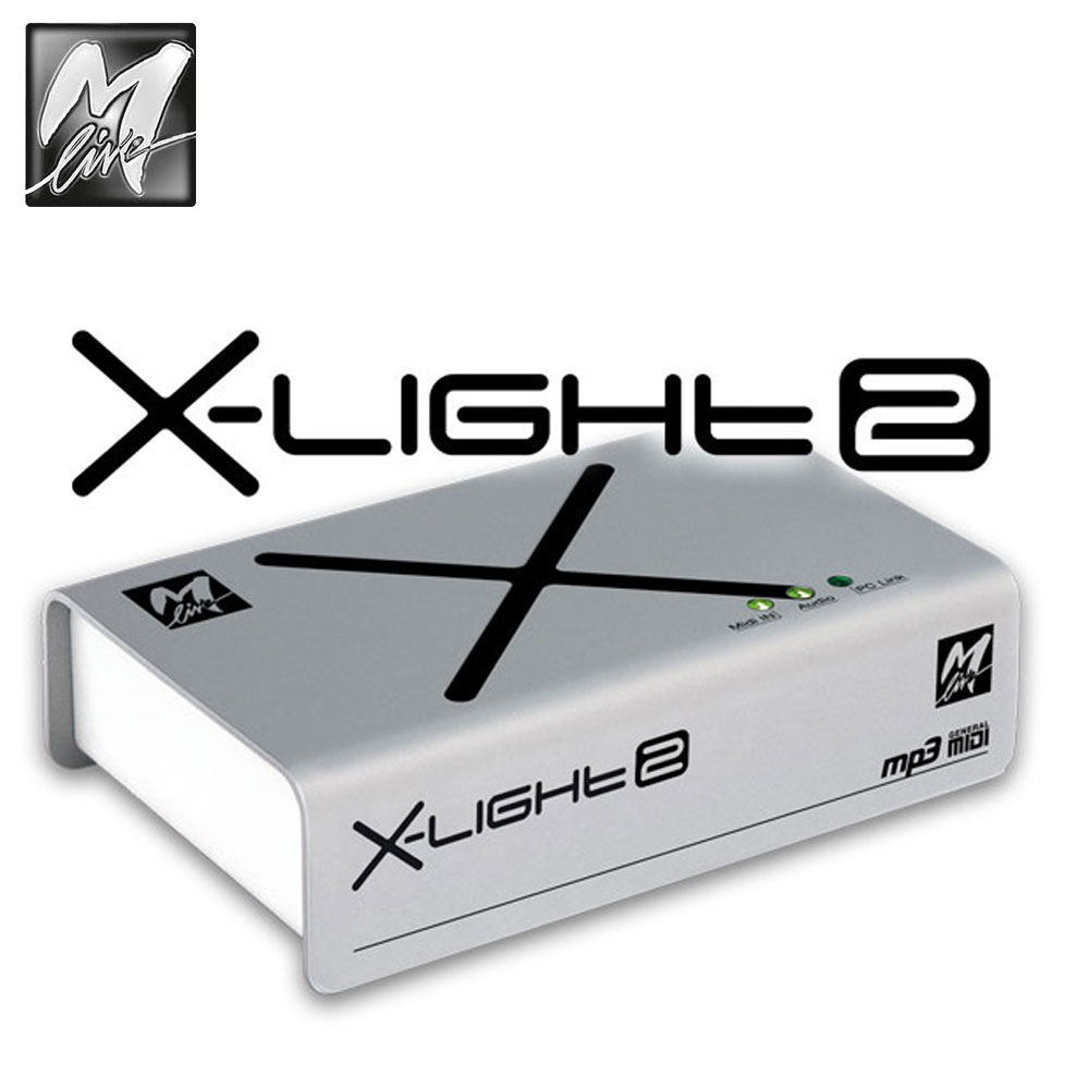X-Light 2 M-LIVE MODULO SONORO MIDI E MP3