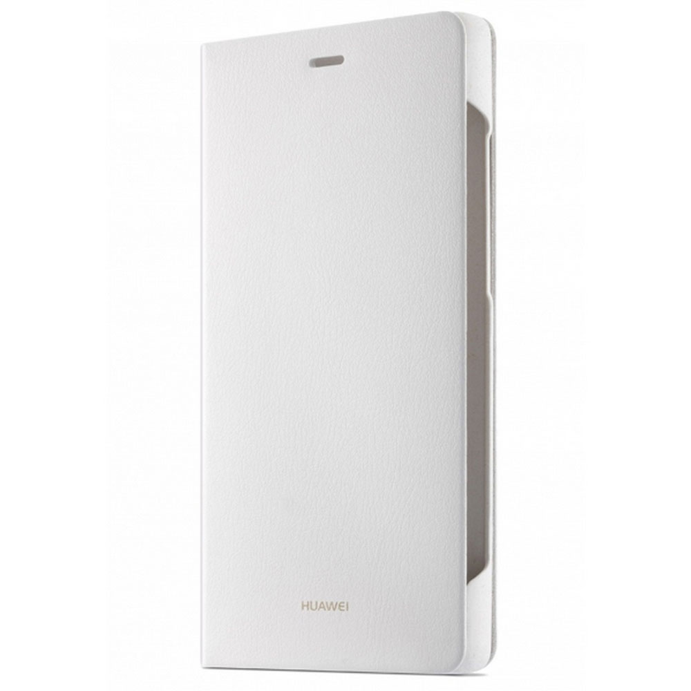 HUAWEI CUSTODIA ORIGINALE FLIP COVER PER TELEFONO CELLULARE P8 LITE COLORE WHITE