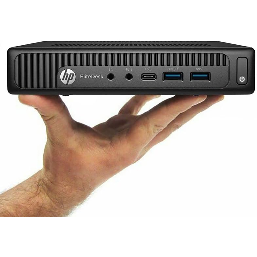 PC RICONDIZIONATO DESKTOP HP EliteDesk 800 G2 Mini 35W PC INTEL CORE i5-6400T 2.2GHZ / RAM DDR4 8GB / SSD 256GB / VGA Intel HD Graphics 530 / LAN 1Gbit / WIN 11 PRO 64Bit