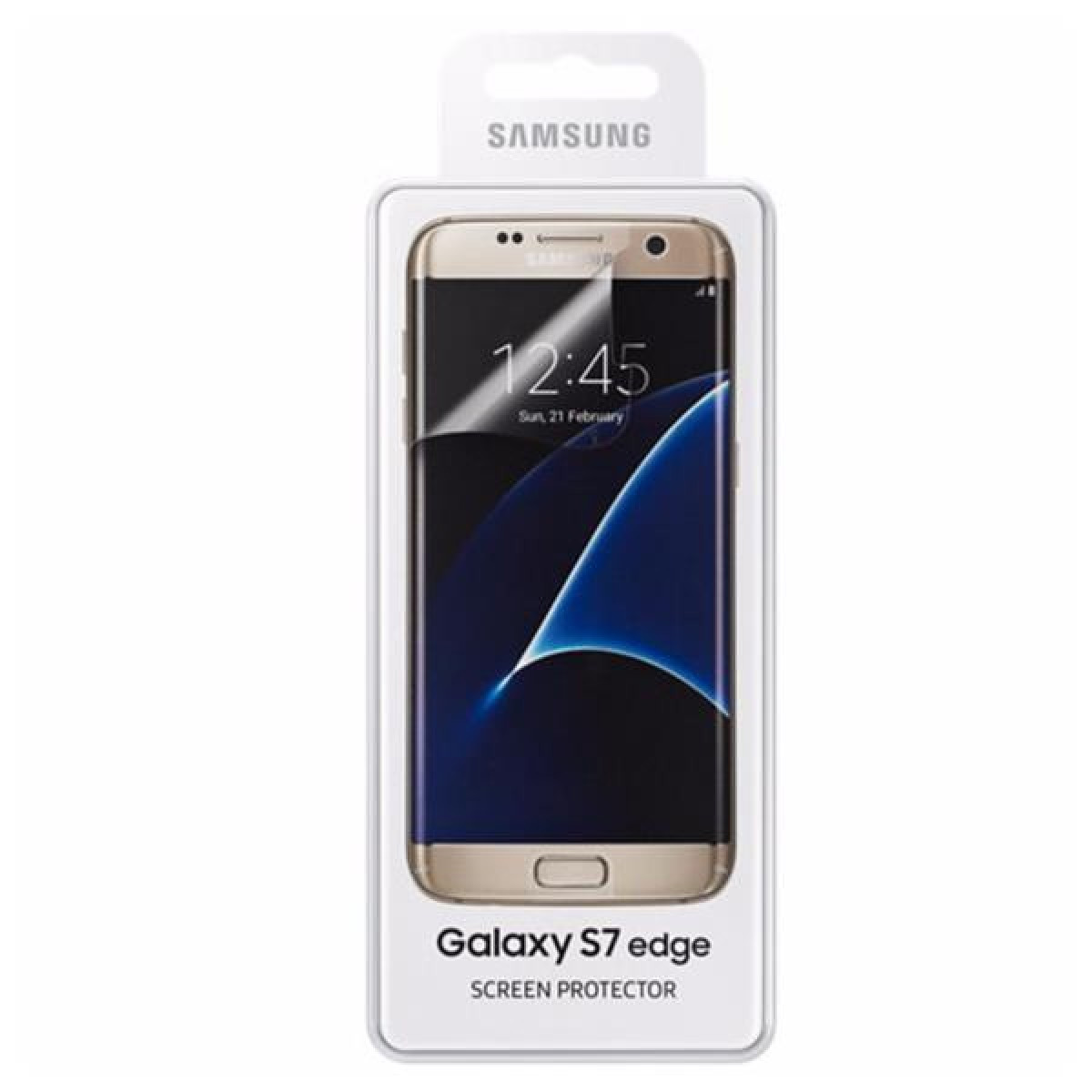 PELLICOLA SAMSUNG ORIGINALE SCREEN PROTECTOR TRANSPARENT GALAXY S7 EDGE