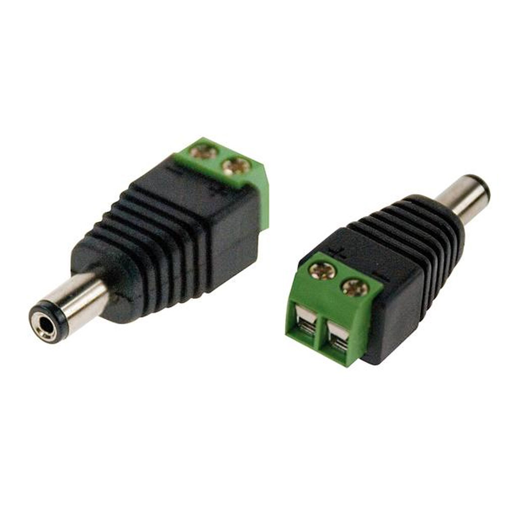 PRESA ALIMENTAZIONE 2,10x5,50mm CON MORSETTI COLLEGAMENTO A VITE (CONF. 10PZ)