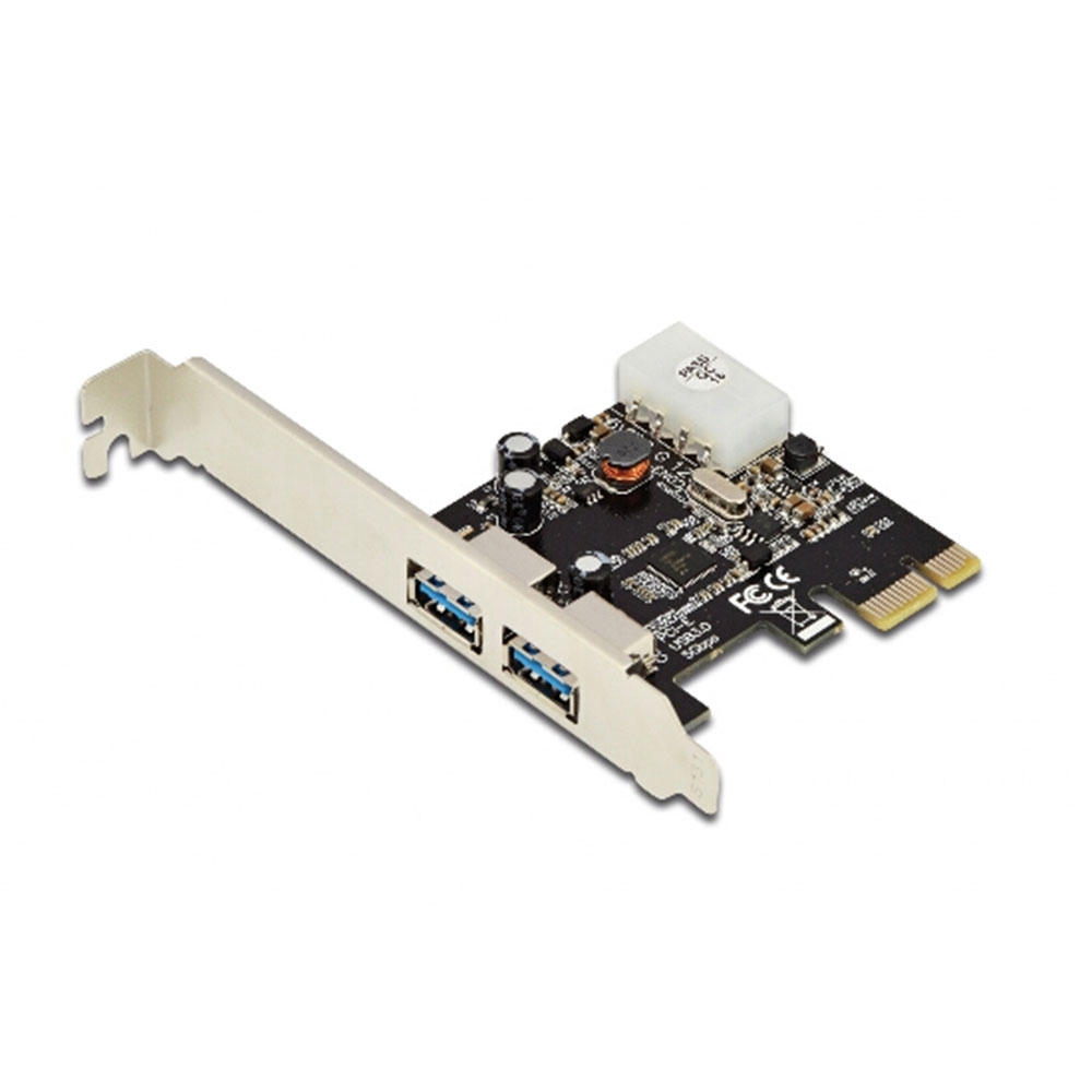 SCHEDA DIGITUS PCI-EXPRESS USB 3.0 SUPER SPEED x2 PORTE DS30220