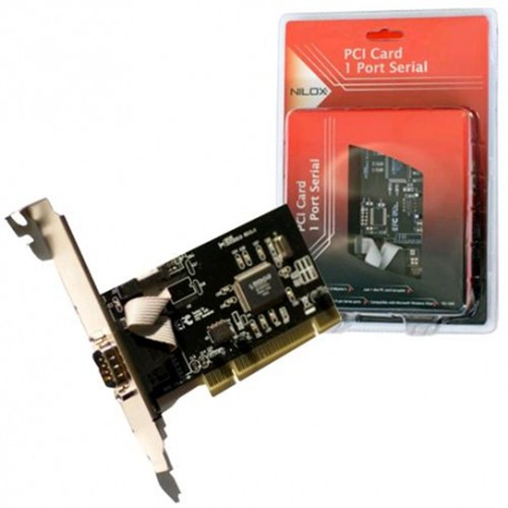 SCHEDA NILOX INTERFACCIA PCI 1 PORTA SERIALE RS-232 MASCHIO 10NXAD0508001