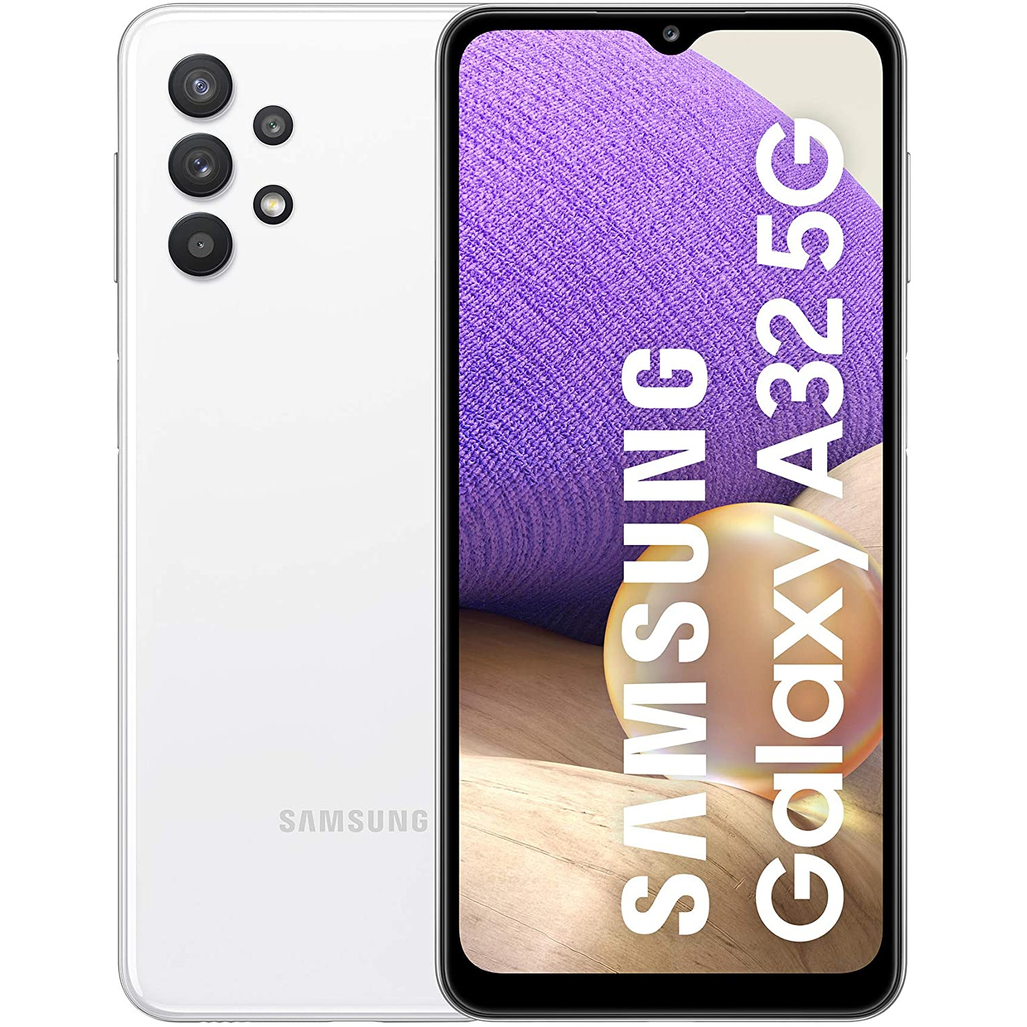 CELLULARE SMARTPHONE SAMSUNG Galaxy A32 SM-A326B/DS DISPLAY 6.5" 5G 4GB/128GB DUOS COLORE AWESOME WHITE GARANZIA VODAFONE