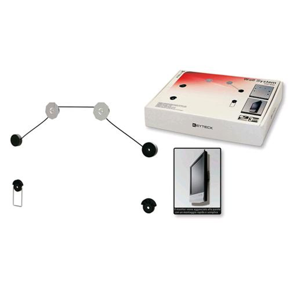 SUPPORTO KEYTECK A PARETE FISSO PER TV E MONITOR LCD/LED/PLASMA 23" A 55"