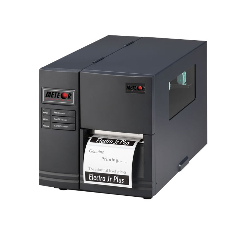 STAMPANTE METEOR TRASFERIMENTO TERMICO E TRASFERIMENTO TERMICO ELECTRA PLUS CON DISPLAY LCD EMULAZIONE EPL PER CODICI A BARRE