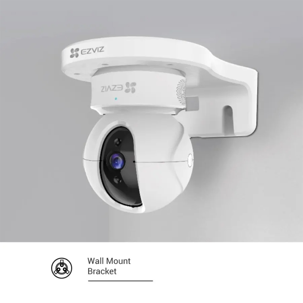 EZVIZ CS-CMT-BRACKET-WALLMOUNT STAFFA MONTAGGIO A PARETE PER TELECAMERE C6T, C6N, C6C, C4W
