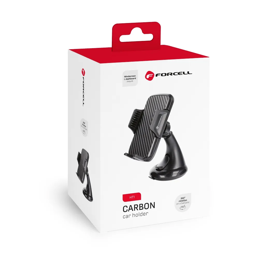 SUPPORTO DA AUTO FORCEL PER SMARTPHONE A VENTOSA