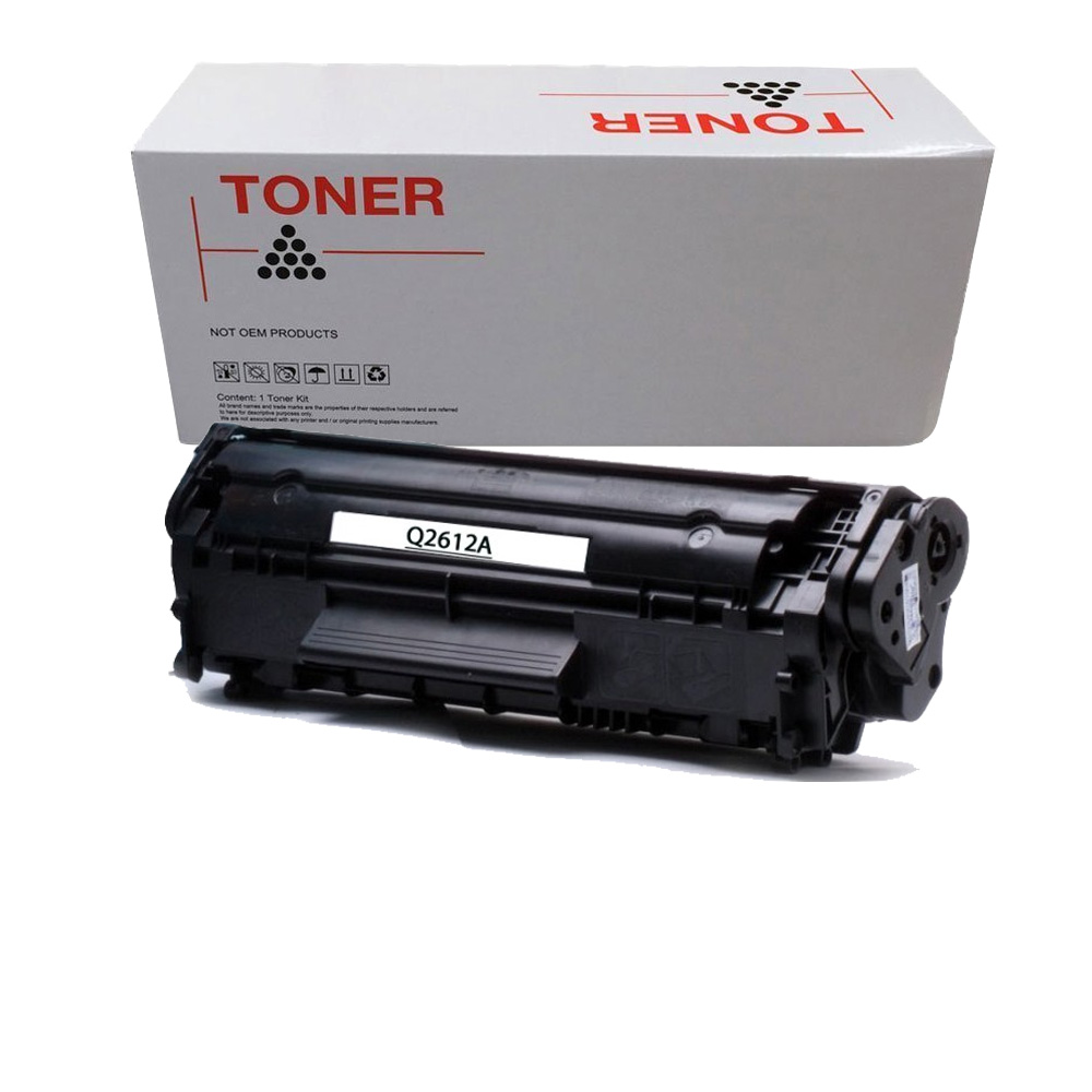 TONER HP-CANON COMPATIBILE Q2612A/FX10/CRG703 Hp 1010, 1012, 1015, 1020, 1022 - Canon LBP2900, LBP3000,  MF-4010,