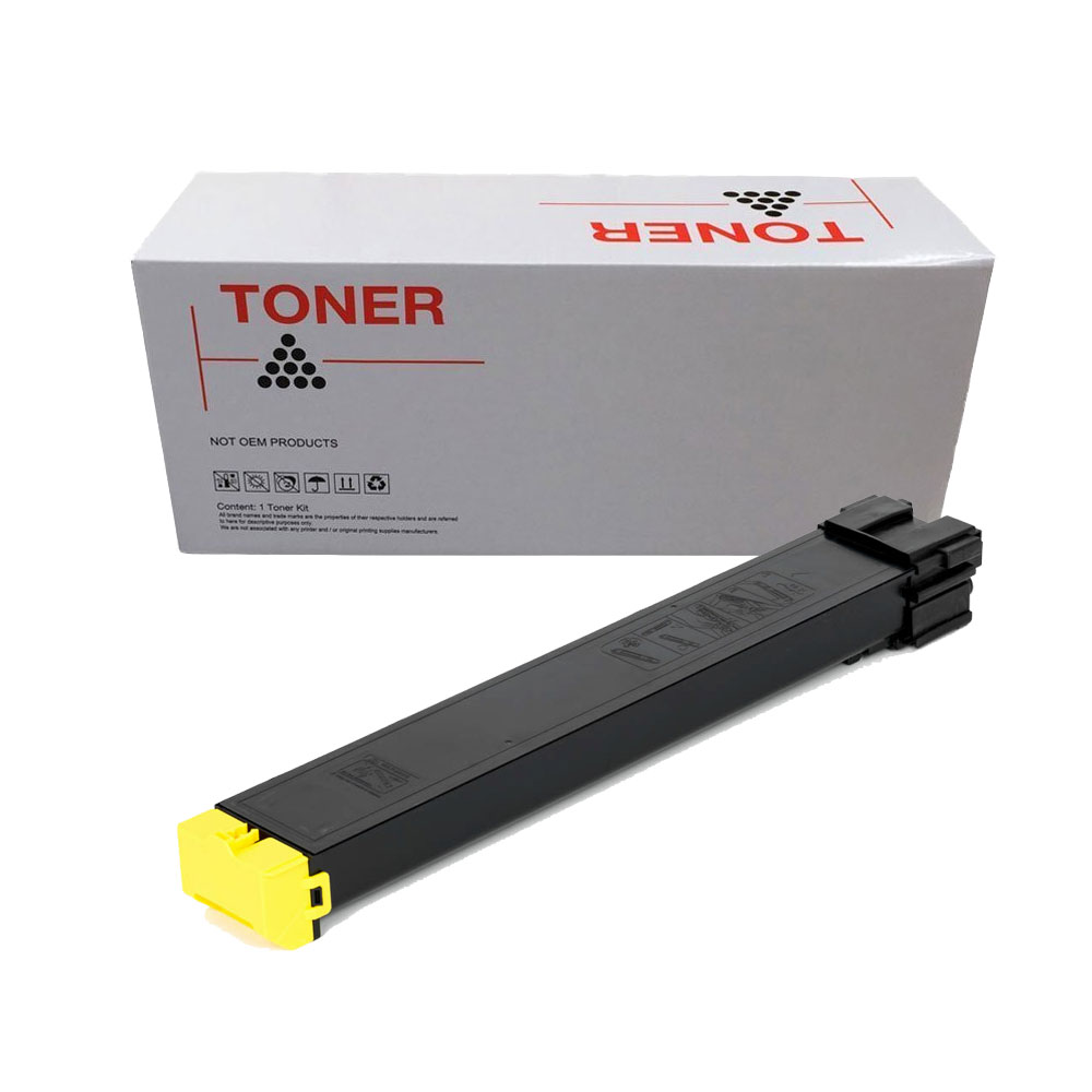 TONER SHARP COMPATIBILE 10K GIALLO (MX-23GTYA) MX-2010U, MX-2310U, MX-2314N, MX-2614N, MX-3111U, MX-3114N