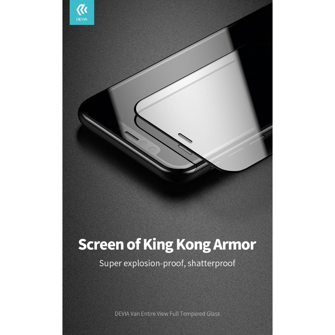 DEVIA PELLICOLA IN VETRO TEMPERATO 9H FULL SCREEN CON CURVE 3D 0.18mm  6.1" PER SMATHPHONE APPLE IPHONE 11