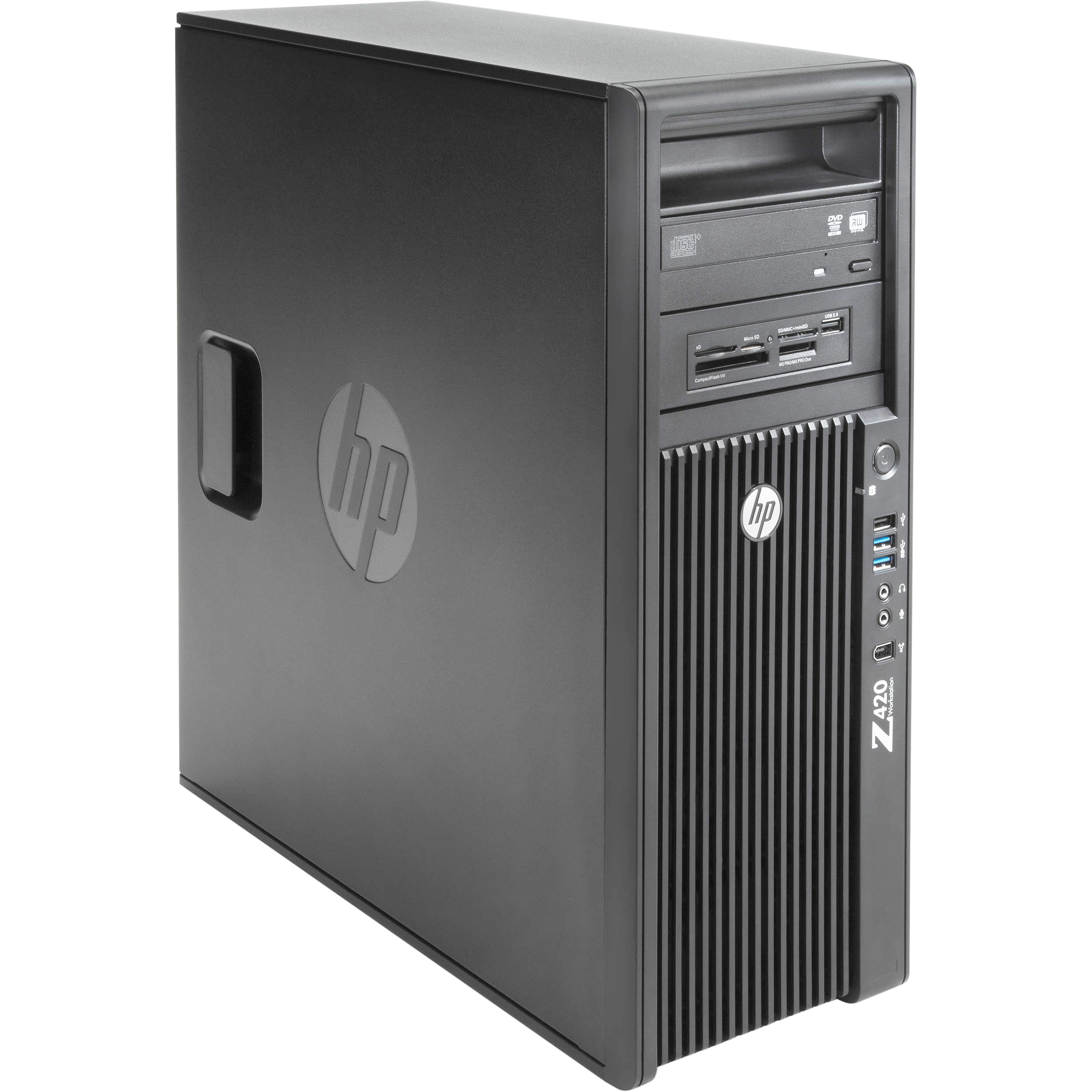 WORKSTATION RICONDIZIONATO HP Z420 TOWER INTEL XEON E5-1650 v2 3.2GHZ (12M cache) - 16GB DDR3/SSD 240GB + HDD 1TB/SVGA NVIDIA QUADRO 2000 1 GB di GDDR5/DVD-RW/LAN Gigabit/WIN 7 PRO 64Bit