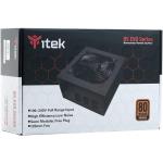 ALIMENTATORE ITEK BS650 EVO 650W ATX SATA 20/24 pin SEMI-MODULARE 80Plus BRONZE VENTOLA HDB DA 12CM PFC ATTIVO RETAIL