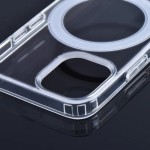 CUSTODIA CLEAR MAG COVER TRASPARENTE PROTEZIONE FOTOCAMERA E BORDI CON MagSafe PER Samsung S25