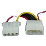 VENTOLA POWER FAN 80X80X25 BOX MOLEX 4Pin MOD. FANCASE-4/FC1