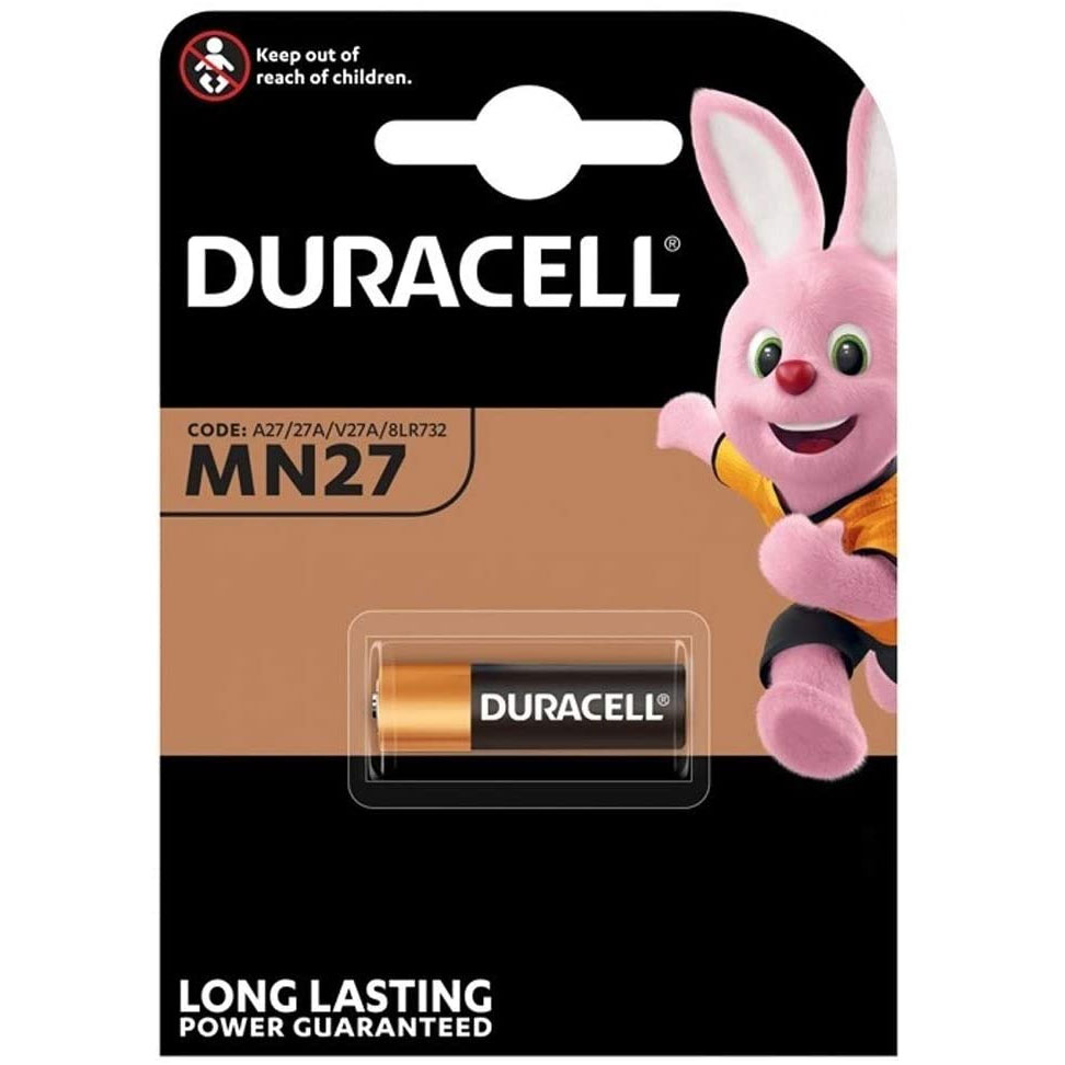 BATTERIA DURACELL PILA ALKALINE MN27 12V - CONF. 1PZ
