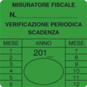 MESSA IN SERVIZIO PIU' VERIFICAZIONE SU MISURATORE FISCALE MOD. xxxxxxx CON MATRICOLA: xxxxxxx