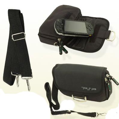 BORSA PER PSP MULTIFUNZIONALE NERO KT-P-P067