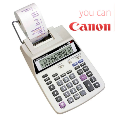 CALCOLATRICE CANON P23-DTSC HWB DISPLAY LCD 14 CIFRE DA TAVOLO PROFESSIONALE