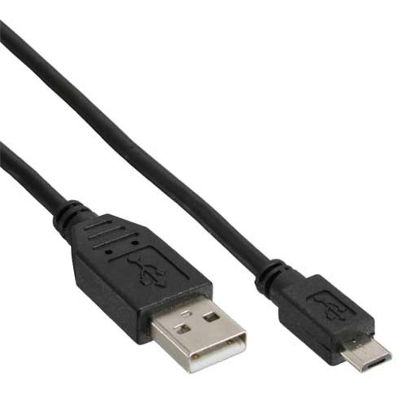 CAVO DI CONNESSIONE MICRO USB DA TIPO "A" MASCHIO A TIPO MICRO "B" MASCHIO 1MT AK-300110010-S