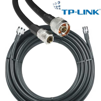 CAVO TP-LINK PROLUNGA ANTENNA OUTDOOR LOW LOSS LMR-400 CONNETTORE M/F TL-ANT24EC6N 6MT