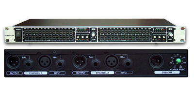Equalizzatore grafico stereo a 15 bande da 2/3 di ottava