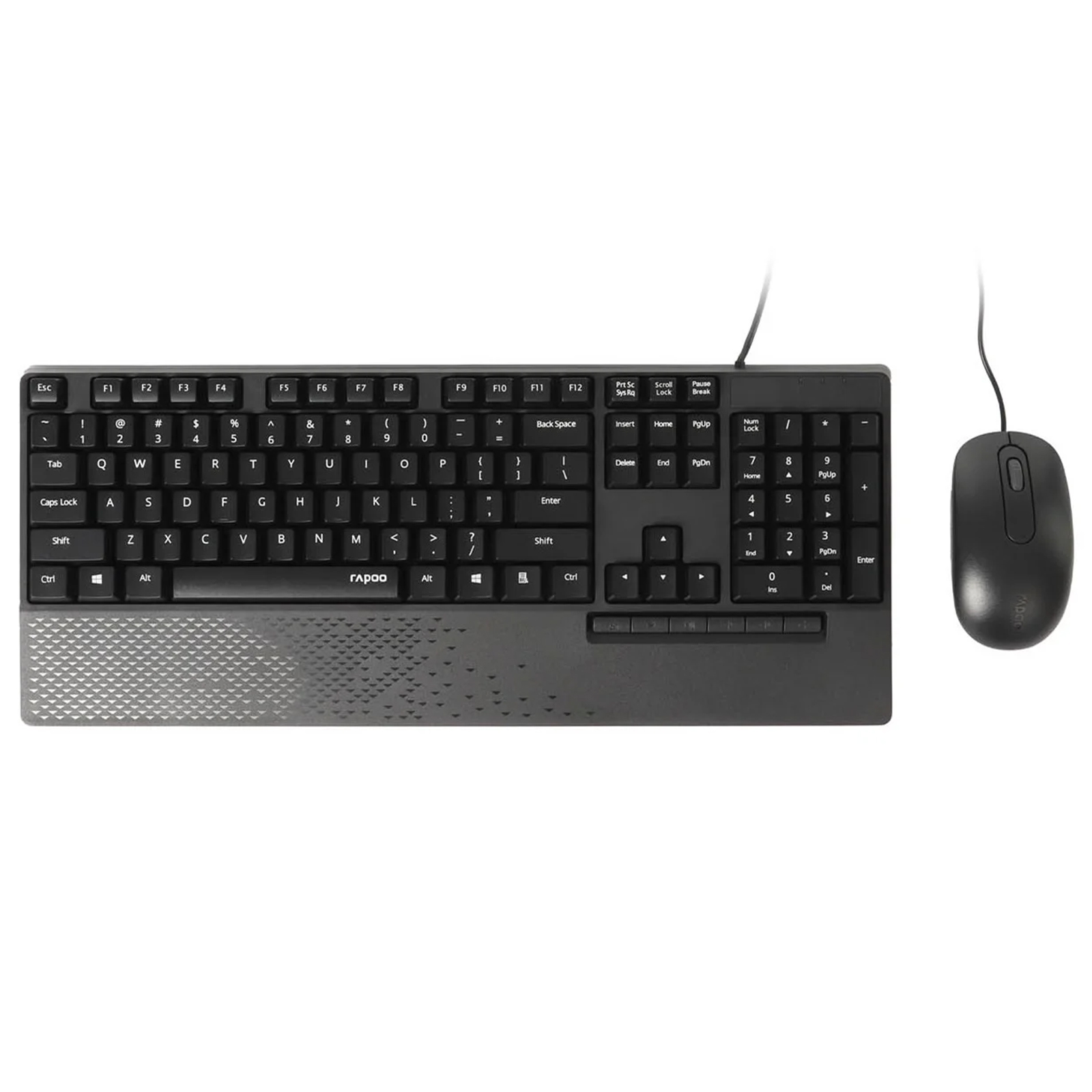 KIT RAPOO NX2000 TASTIERA + MOUSE DESKTOP USB