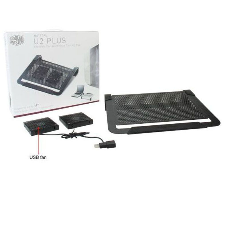 SUPPORTO PER NOTEBOOK COOLER MASTER NotePal U2 PLUS 15.6" to 17" R9-NBC-U2PK-GP