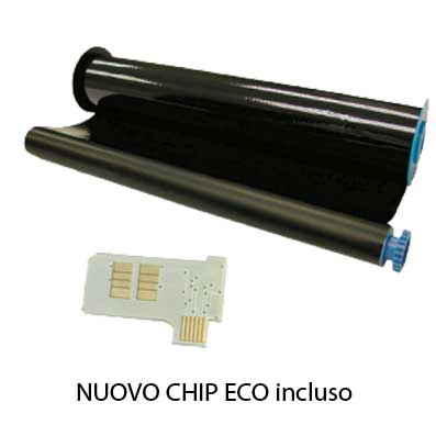 PELLICOLA FAX PHILIPS TTR COMPATIBILE MAGIC 3 SERIE PPF 531/532/571/575/585/PPF531R-532R + CHIP CARD
