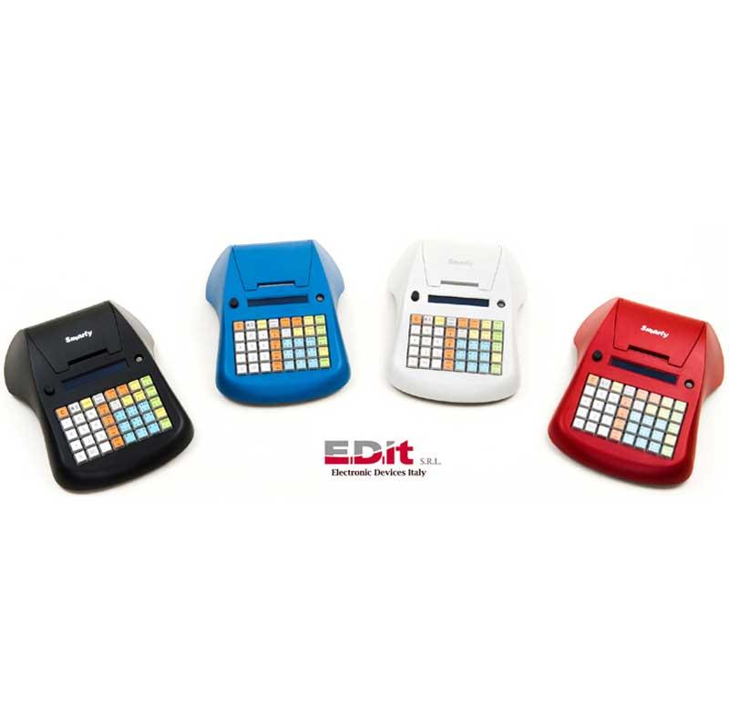 REGISTRATORE DI CASSA E.D.IT SMARTY POSTAZIONE AMBULANTE ROSSO RUBINO