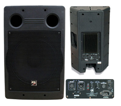 SUB-WOOFER AMPLIFICATO ABS 15" - 600W MUSICALI - 40Hz/150KHz - 120dBmax.