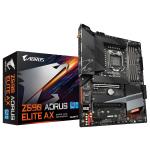 SCHEDA MADRE GIGABYTE INTEL Z590 AORUS ELITE AX (rev. 1.0) DDR4 Core i3/i5/i7/i9 10°/11° GENERAZIONE 4xDDR4 3xPci-E 4.0x16, 1xDisplayPort, 6xSATA 6Gb/S, 3xM.2 PCIe 4.0, SK-1200